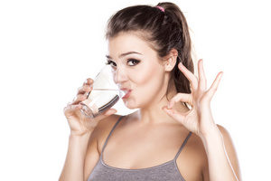 Drinking water will keep you hydrated, preventing dry mouth.