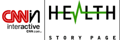 CNN interactive and health story page split logo